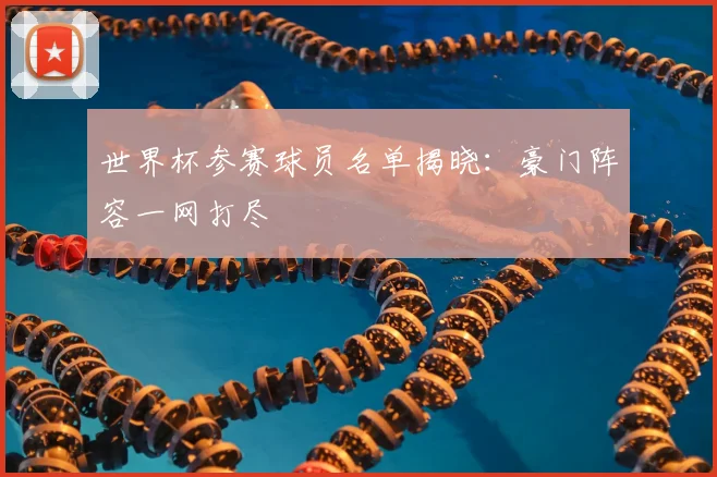 世界杯参赛球员名单揭晓：豪门阵容一网打尽